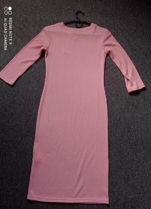 Сукня жіноча рожева oodji3 фото