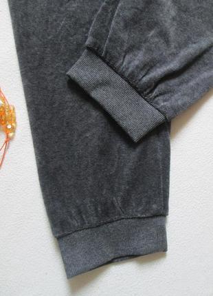 Суперовые велюровые спортивные штаны высокая посадка primark 🌹👖🌹8 фото