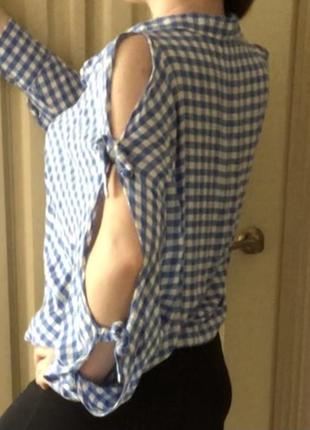 Оригінальна рубашка в клітинку