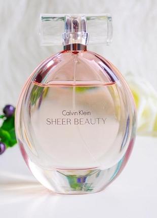 Calvin klein sheer beauty💥оригинал распив аромата затест