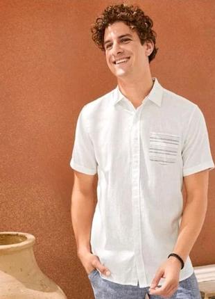 Рубашка мужская из льна  livergy