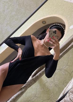 Боді чорний