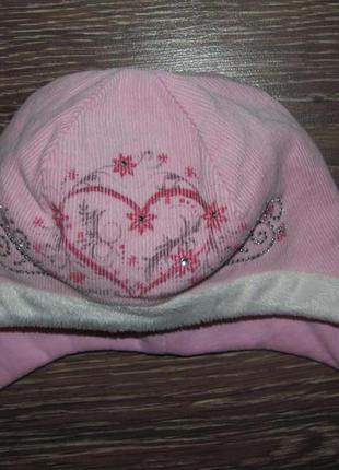 Теплая шапка david s star на 12-18 мес.