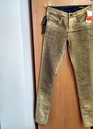 Золотистые джинсы bonobo jeans2 фото