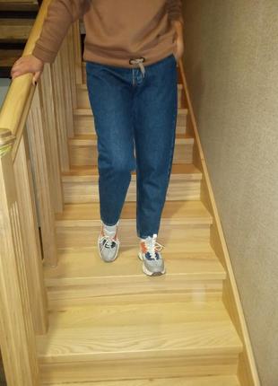 Синие джинсы бананы it's basic р.36