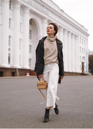Брюки штаны кюлоты в полоску