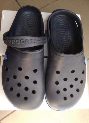 Мужские сабо в стиле crocs , кроксы