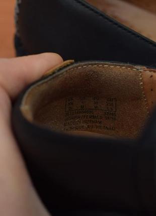 Чорні шкіряні босоніжки, туфлі, кеди, кросівки clarks, 38 розмір. оригінал2 фото