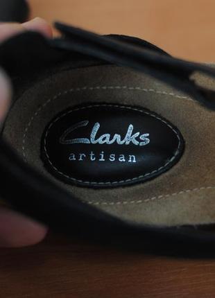 Черные удобные мягкие босоножки, сандалии clarks, 39 размер. оригинал6 фото