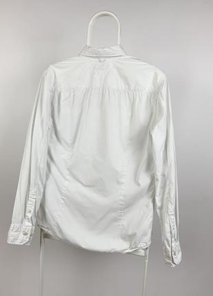 Оригинальная белая рубашка tommy hilfiger3 фото