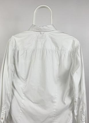 Оригинальная белая рубашка tommy hilfiger2 фото