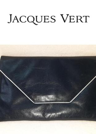 Кожанный клатч jacques vert  англия