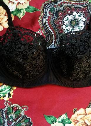 Черный бюстгальтер papillon италия