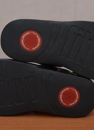 В'єтнамки, шльопанці кольору хакі на платформі fitflop, 38 розмір. оригінал6 фото