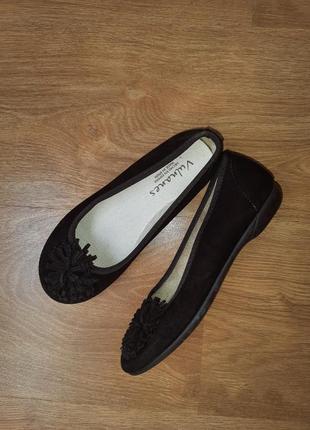 Замшеві балетки vulnanes (іспанія)