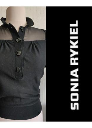 Футболка блузка кофточка sonia rykiel😍💕💝1 фото