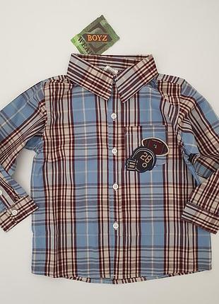 Рубашка на мальчика 5 лет boyz wear