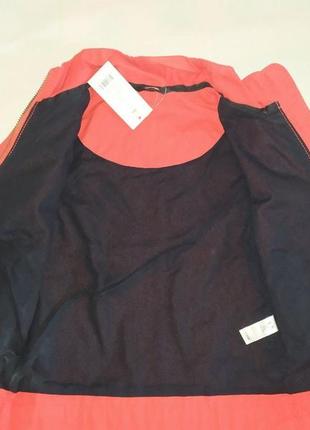 Нова коттоновая куртка червоного кольору, 100% коттон джордж для хлопчика 104-1105 фото