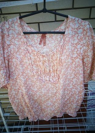 Блуза хлопок, 10 размер, next.