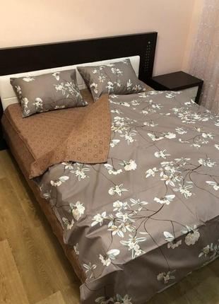 Постільна білизна постіль постельное белье сатин