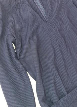 Armani jeans платье на запах полоска2 фото