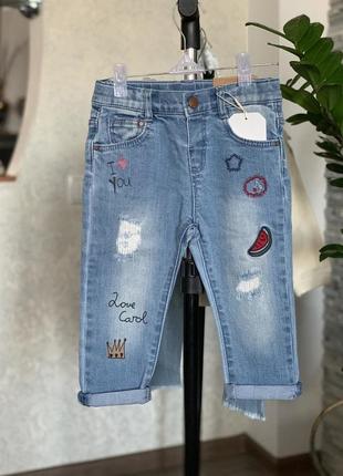 Джинсы на девочку детские zara/ детские джинсы на девочку зара/