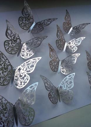 Ажурные бабочки для декора9 фото