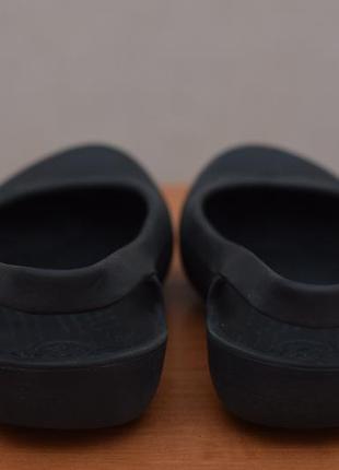 Чорні босоніжки, сандалі, шльопанці crocs, 38.5 розмір. оригінал5 фото