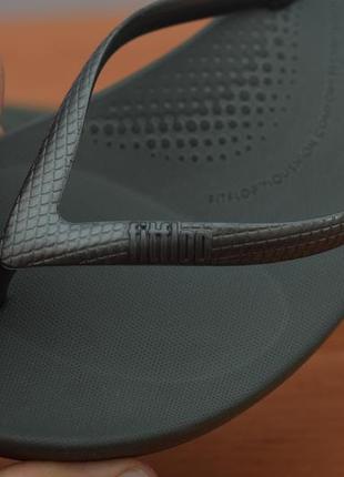 В'єтнамки, сланці, в'єтнамки сірого кольору хакі fitflop, 36 розмір. оригінал3 фото