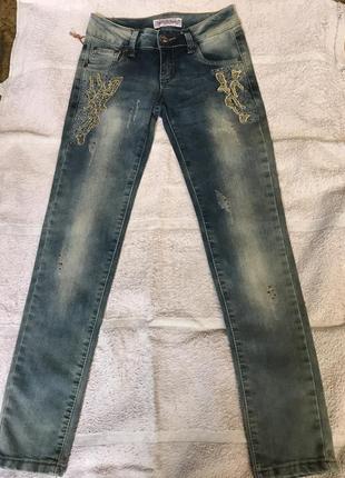 Джинсы на девочку many &many