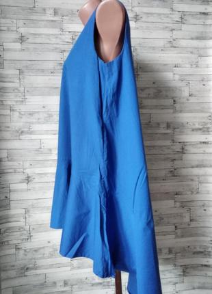 Платье синее женское vande grouff свободное6 фото