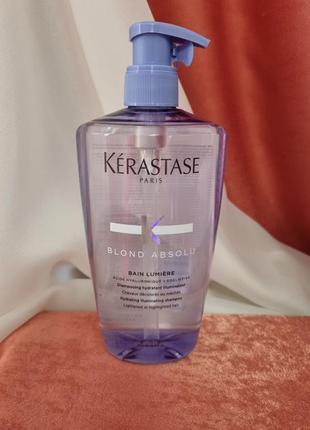 Шампунь kerastase blond absolu bain lumiere 500 ml2 фото