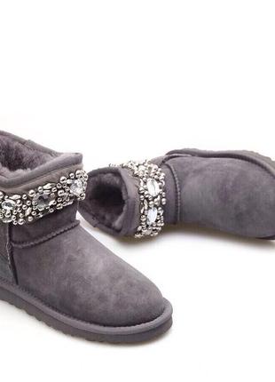 Ugg australia з камінням та стразами в наявності усі розміри!2 фото
