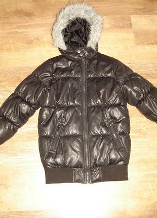 Тепла куртка на силіконі george на 7-8 років