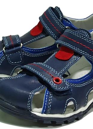 Босоніжки clibee ав-208 синій .розміри 26-31