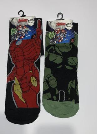 Набір шкарпеток 2 в 1 месники avengers