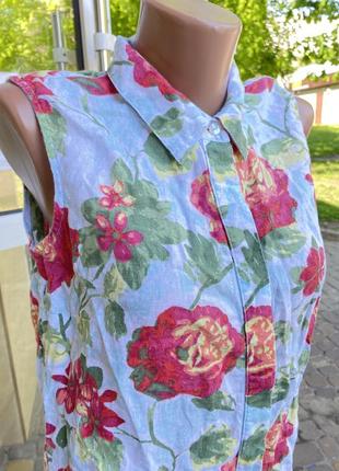 Рубашка лён