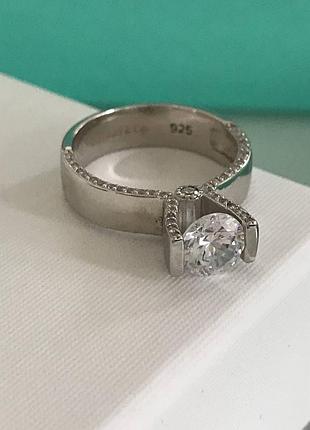 Кільце срібло 4