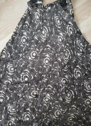 Роскошная стильная миди юбка с высокой посадкой zara5 фото