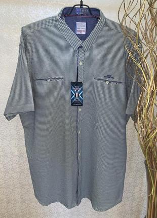 Чоловічі турецькі якісні сорочки великих розмірів жатка