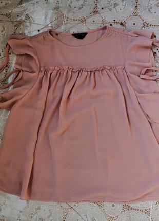 Шифонова стильна річна жіноча блуза оверсайз