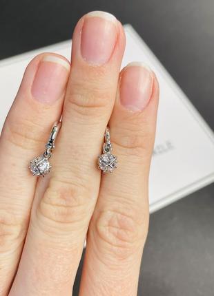 Серьги с кристалами 3