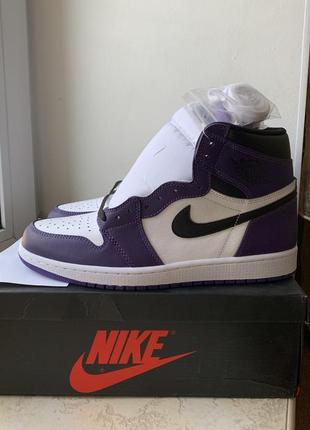 Оригинал! jordan 1 high court purple