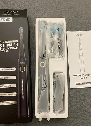 Зубная щетка электрическая seago sg-958 на usb зарядке.