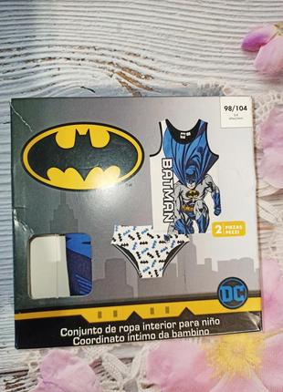 Комплект белья на мальчика 2-4 года, бэтмен2 фото
