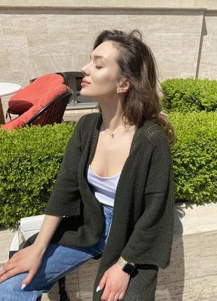 Базовий кардиган оверсайз 2