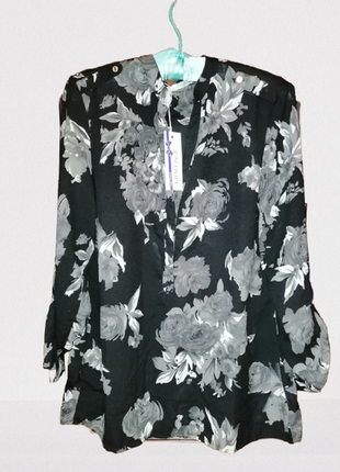 Блузка рубашка женская италия,calliope, р.м.1 фото