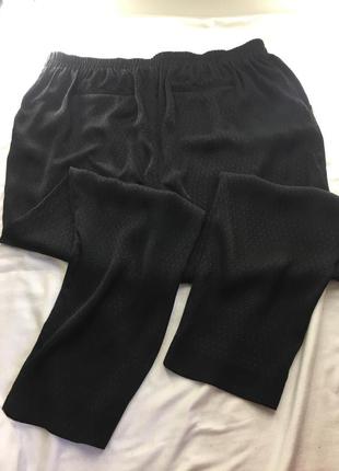 Phase eight брюки штаны спортивные под шёлк в клетку натуральные вискоза5 фото