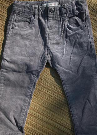 Катонові брюки скінні демисезон 9-12 міс 80 см