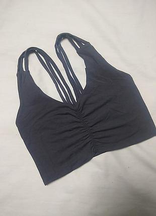 Трикотажний кроп-топ/ топ